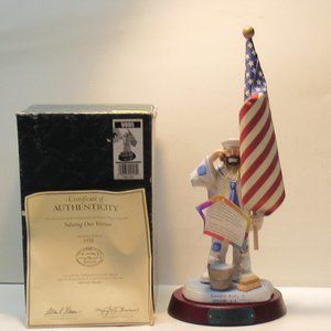 Emmett Kelly Jr's: Salute to Our Veterans 50th Anniv End of WWII Signed